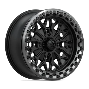MSA Offroad Wheels – MA53 BOLO UTV BEADLOCK – Black – 15″x7″ 10mm – All weather Wheels – MA053MA15704010